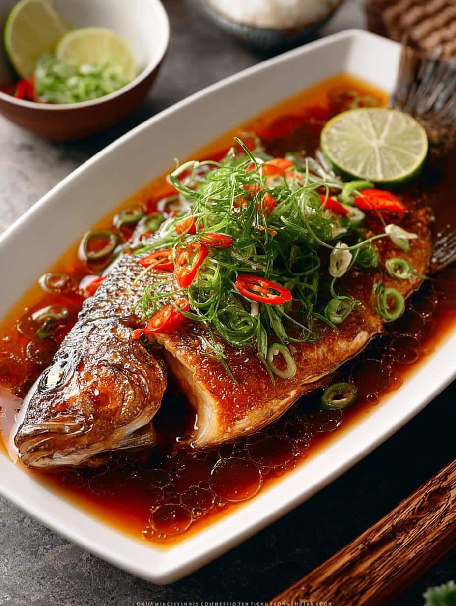 Chinese Braised Whole Fish: 6 Steps to Perfection - Chinese Braised Whole Fish - main visual representation