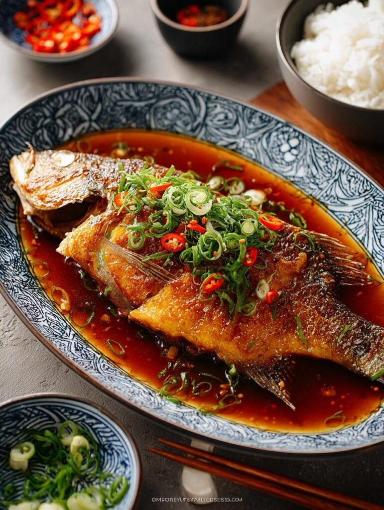 Chinese Braised Whole Fish
