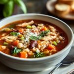 Comforting Chicken Minestrone Soup