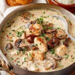 Creamy Chicken Mushroom Soup