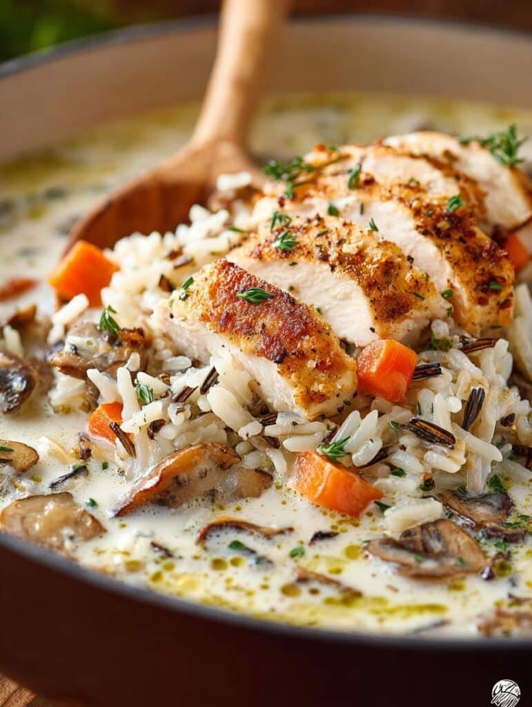 Creamy Chicken Wild Rice