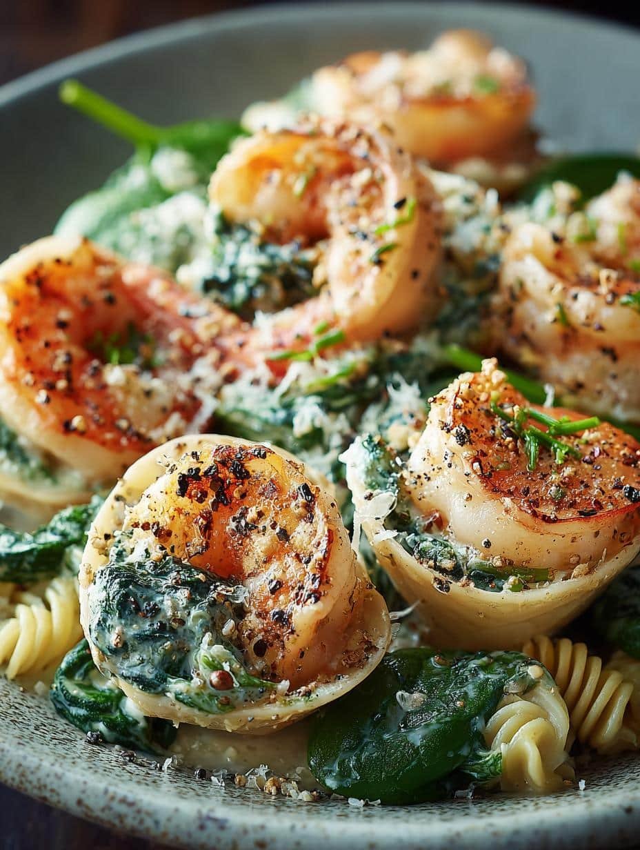 Creamy Spinach Shrimp Shells: 5 Irresistible Ways to Enjoy - Creamy Spinach Shrimp Shells - additional detail