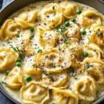 Creamy Tortellini Alfredo with