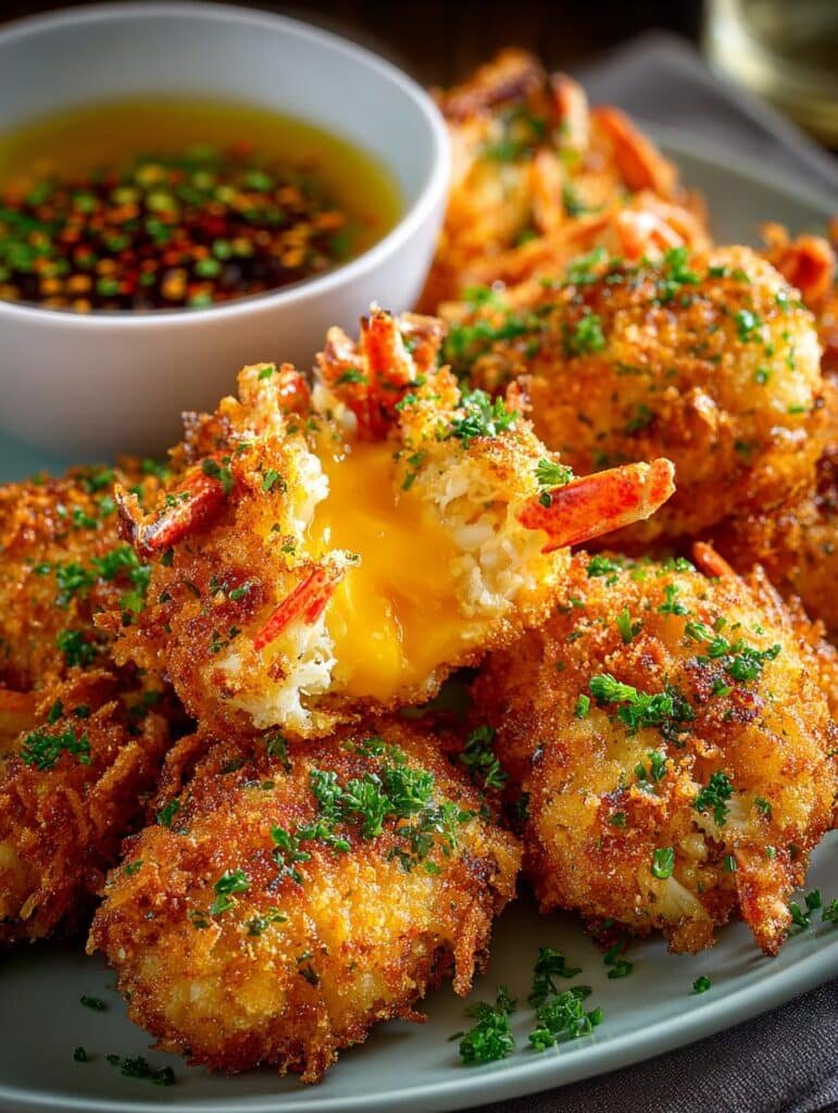 Crispy Golden Crab Bites