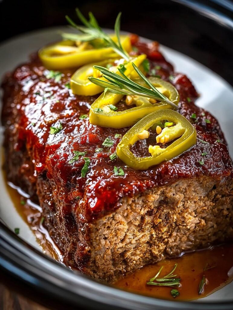 Crock Pot Mississippi Meatloaf