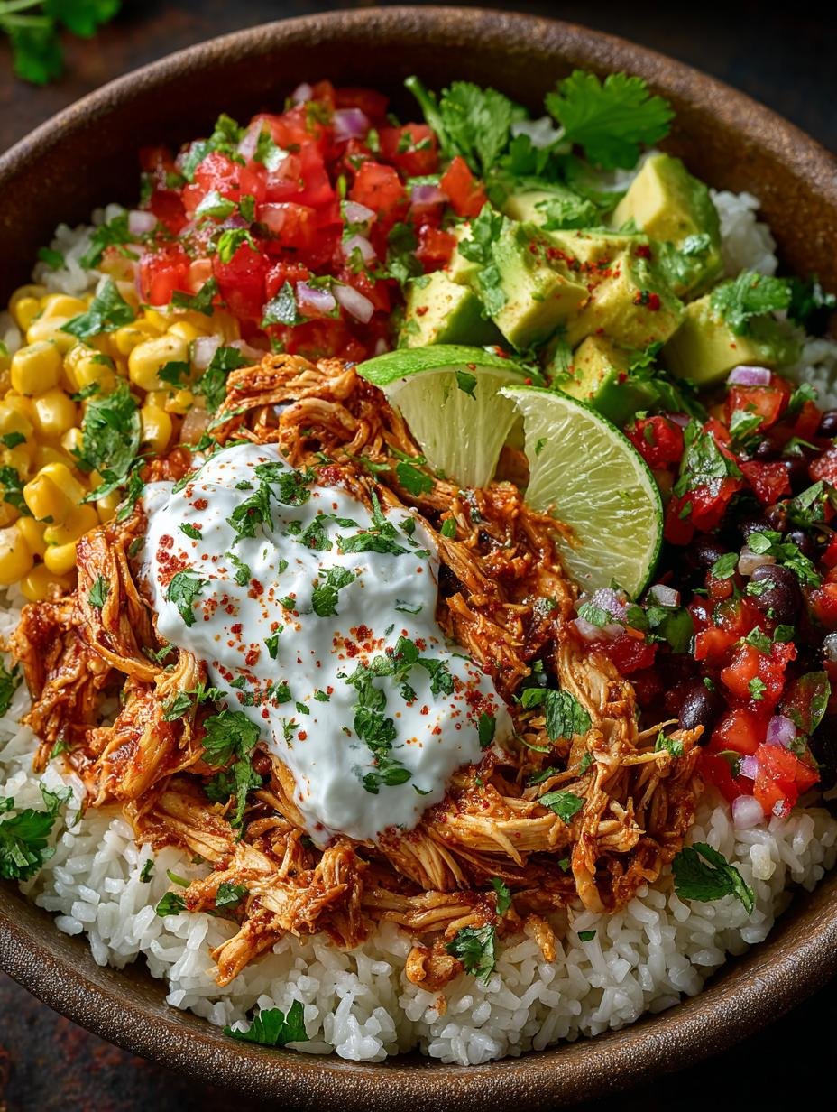 Crockpot Chicken Burrito Bowls: 6 Reasons to Love Them - Crockpot Chicken Burrito Bowls - main visual representation
