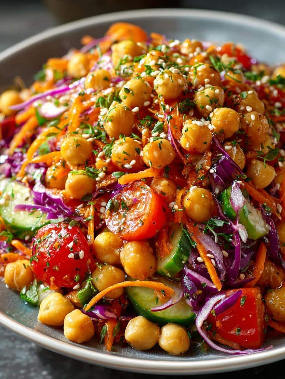 Crunchy Thai Chickpea Salad: 7 Reasons to Love It 1 Crunchy Thai Chickpea Salad