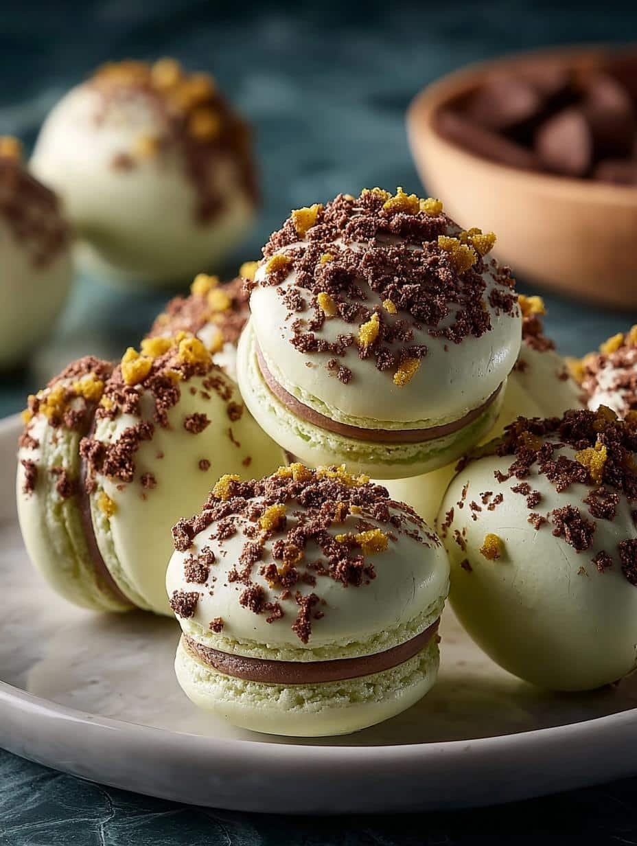 Delightful Grinch Macarons For a Festive Holiday Treat - Delightful Grinch Macarons For - additional detail