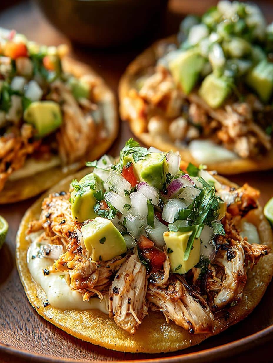 Flavorful Shredded Chicken Tostadas: 5 Easy Steps to Delight - Flavorful Shredded Chicken Tostadas - additional detail