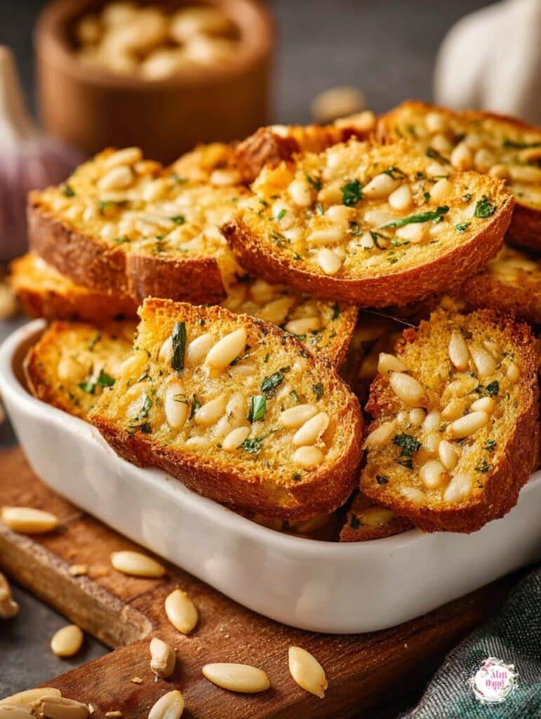 Garlic Bread Ritz Bits