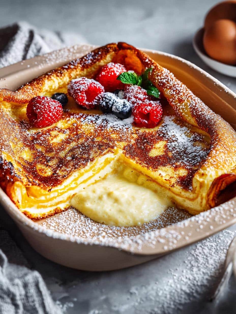 German Pancake: 6 Simple Steps to Fluffy Perfection - German Pancake - additional detail