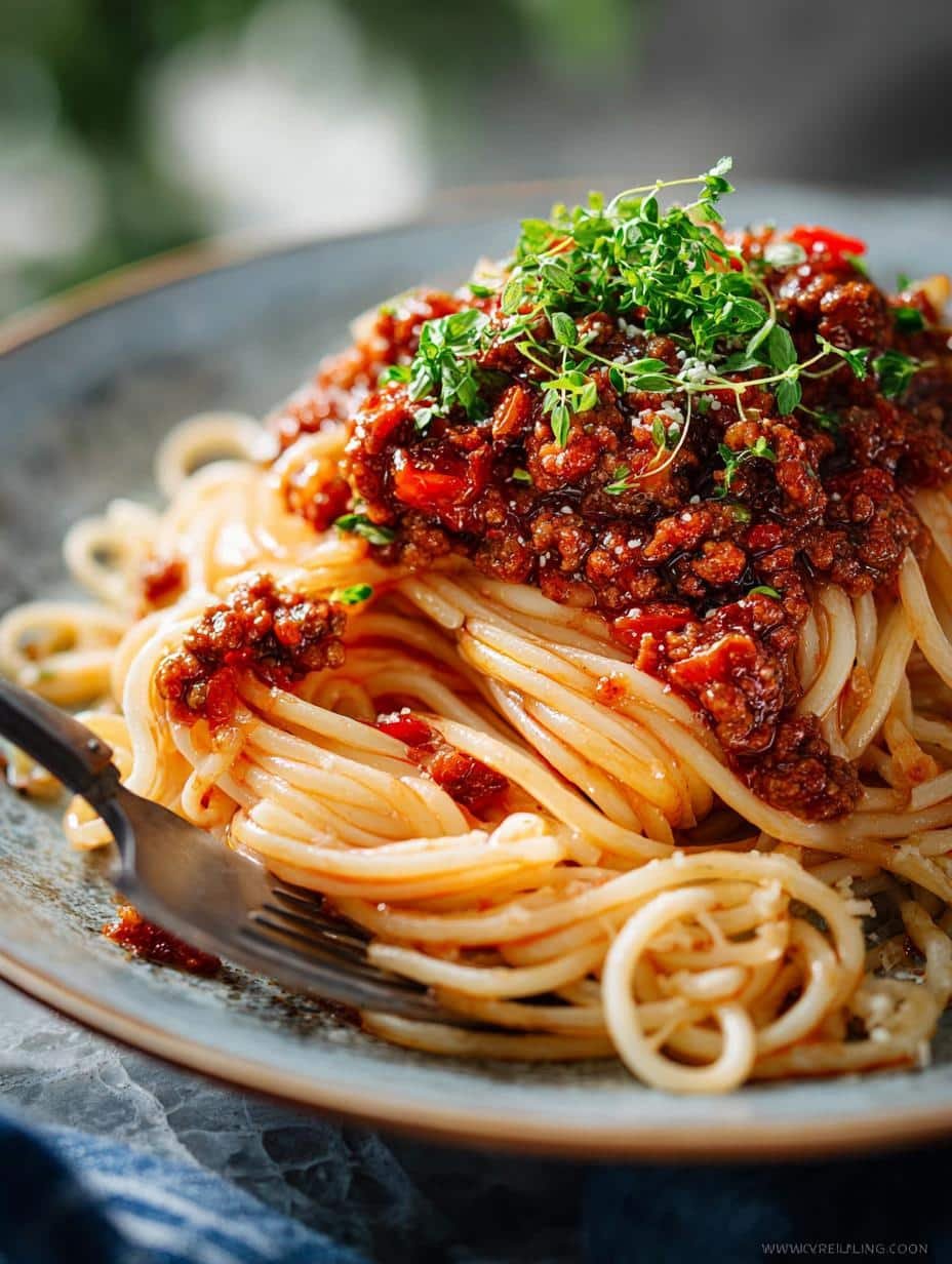 Hong Kong Bolognese Spaghetti: 5 Comforting Secrets - Hong Kong Bolognese Spaghetti - additional detail