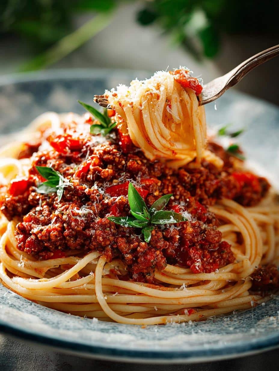 Hong Kong Bolognese Spaghetti
