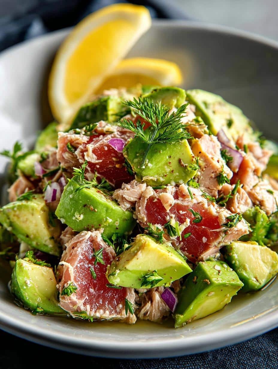 Irresistible Avocado Tuna Salad: 5 Easy Steps - Irresistible Avocado Tuna Salad - additional detail