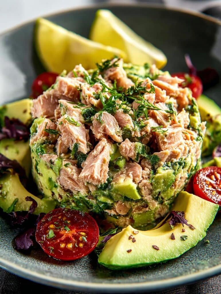 Irresistible Avocado Tuna Salad