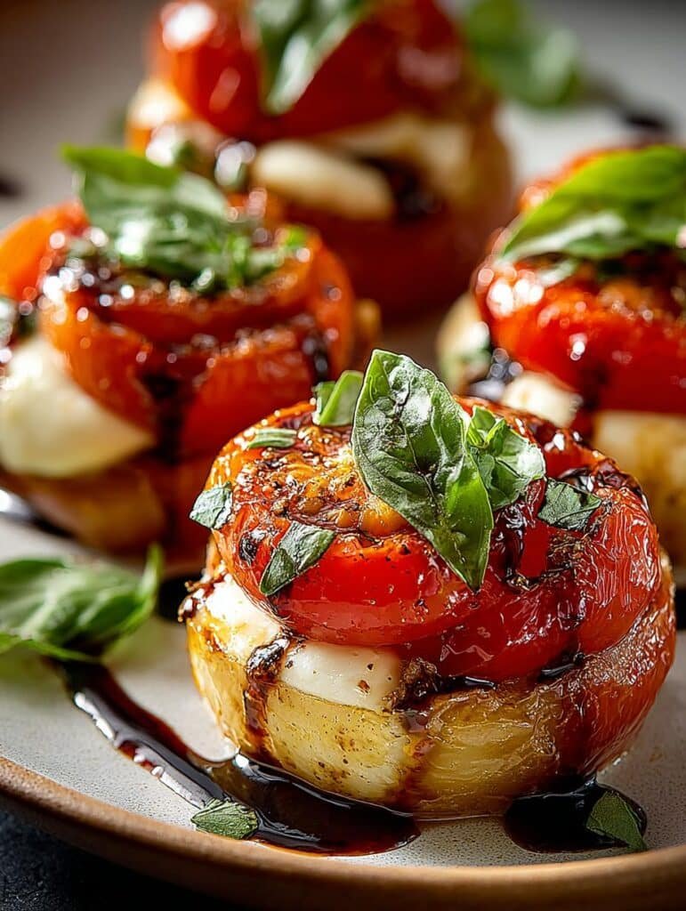 Irresistible Baked Caprese Flavor