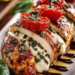 Irresistible Caprese Stuffed Chicken