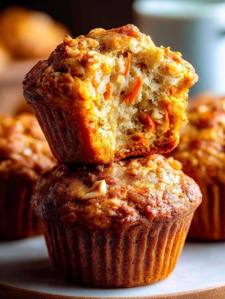 Irresistible Carrot Muffins Delightful