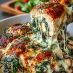 Irresistible Cheesy Chicken Spinach