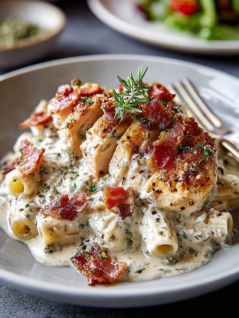 Irresistible Creamy Chicken Bacon: 5-Star Comfort Food 1 Irresistible Creamy Chicken Bacon