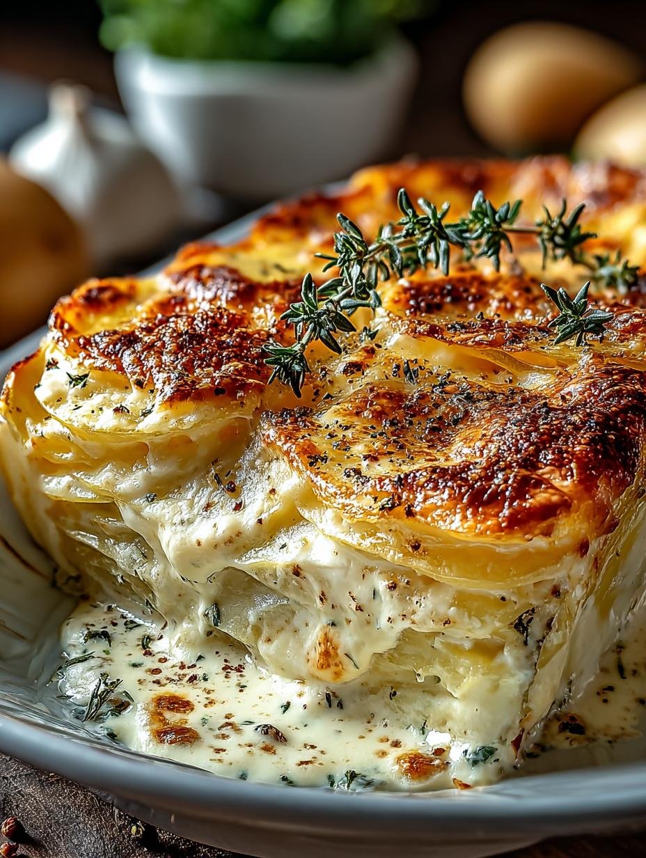 Irresistible Creamy Scalloped Yukon Potatoes Recipe 3 Irresistible Creamy Scalloped Yukon Potatoes Recipe - Irresistible Creamy Scalloped Yukon - additional detail