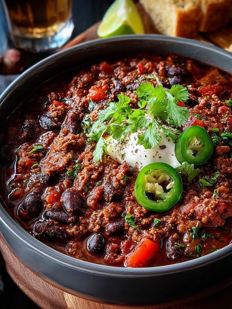 Irresistible Guinness Chili For