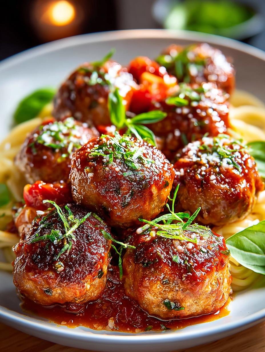 Irresistible Italian Turkey Meatballs That Will Delight You - Irresistible Italian Turkey Meatballs - additional detail