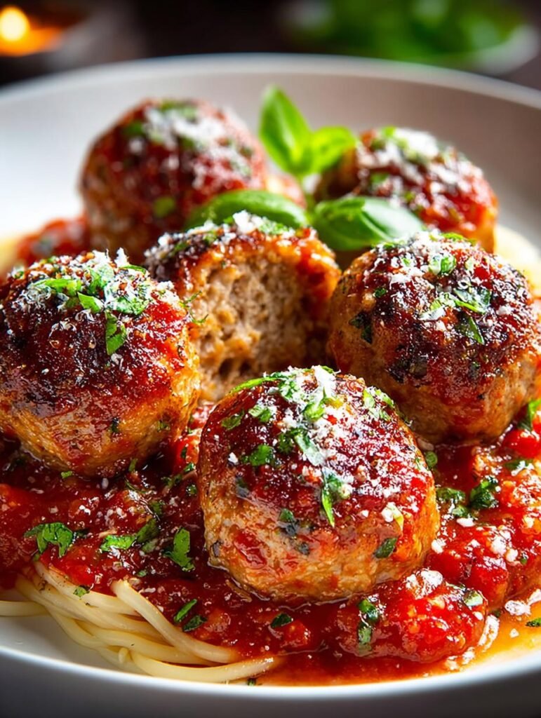 Irresistible Italian Turkey Meatballs