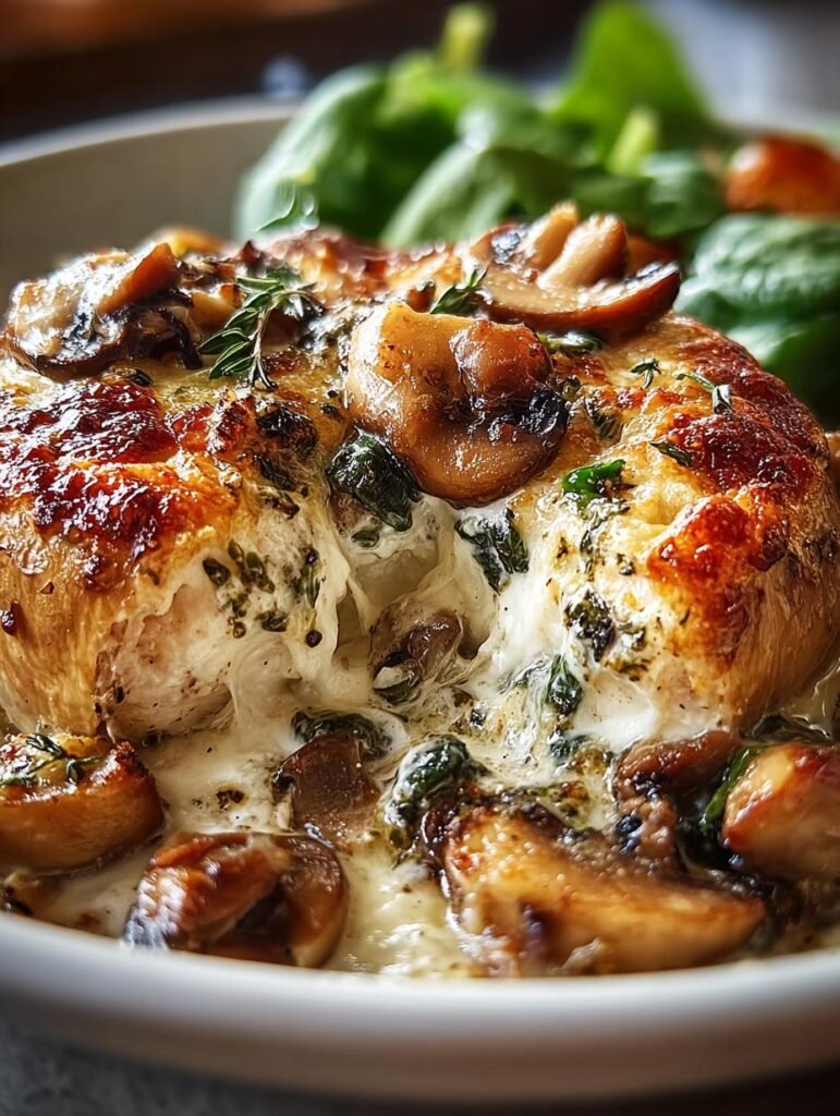 Irresistible Keto Garlic Mushroom