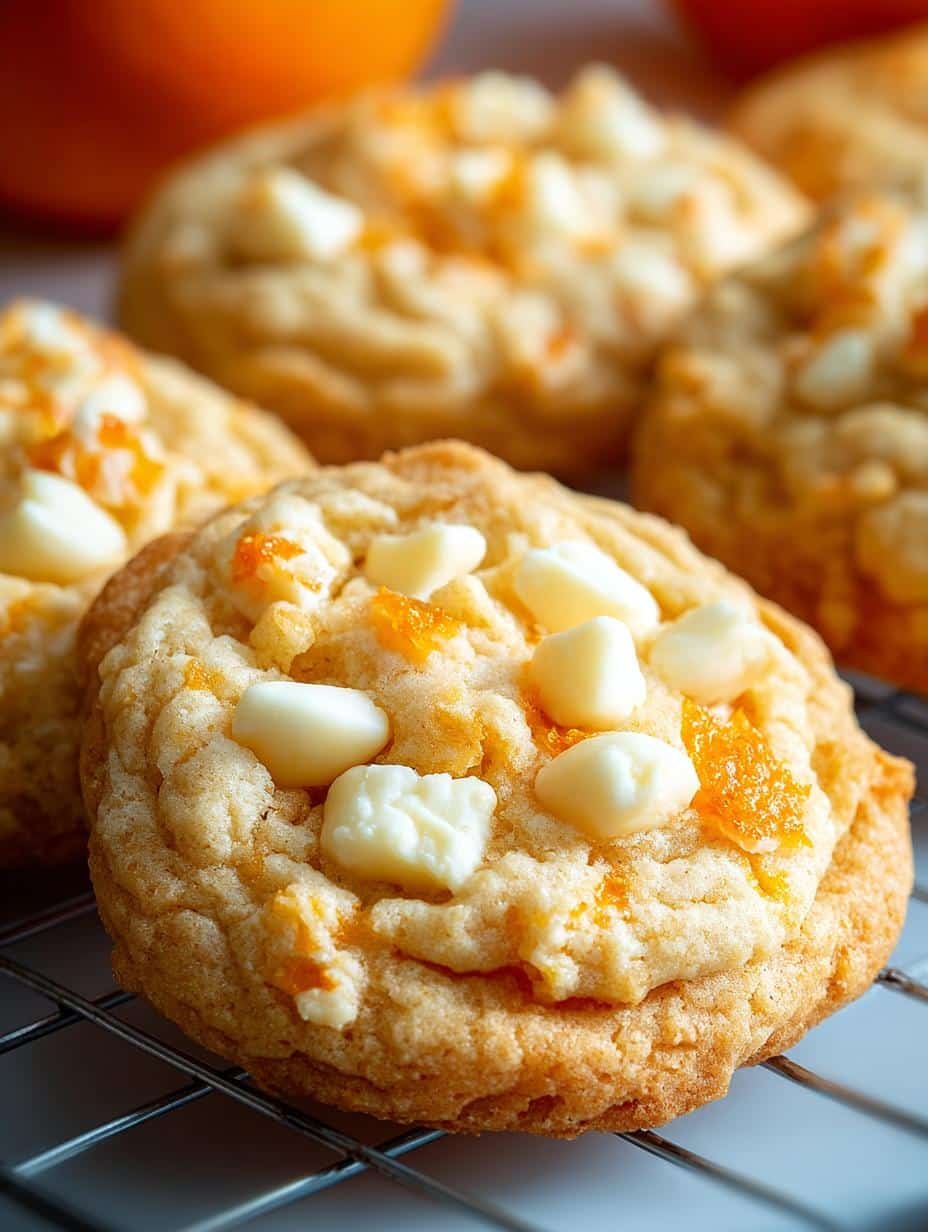 Irresistible Orange Creamsicle Cookies