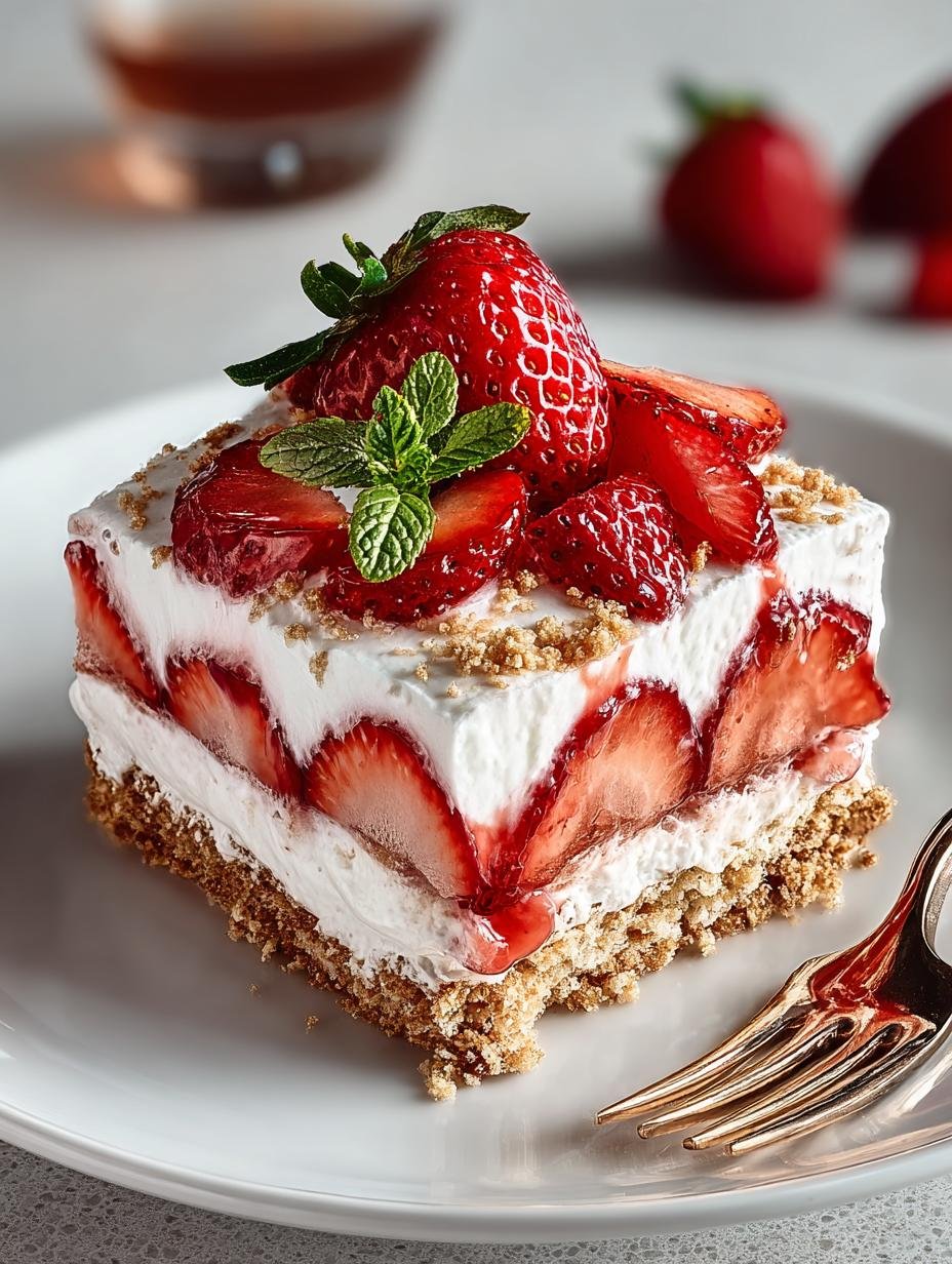 Irresistible Strawberry Icebox Cake: 5 Layers of Bliss - Irresistible Strawberry Icebox Cake - main visual representation