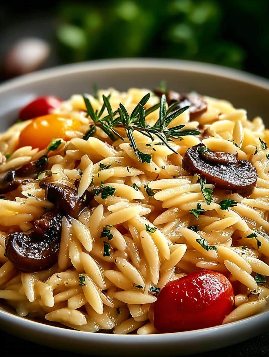 Irresistible Tasty Orzo with