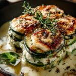 Irresistible Three Cheese Zucchini