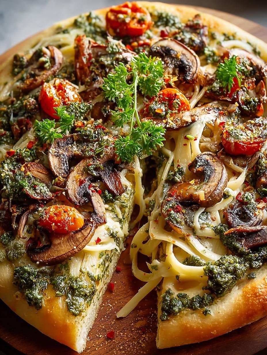 Irresistible Wild Mushroom Pesto