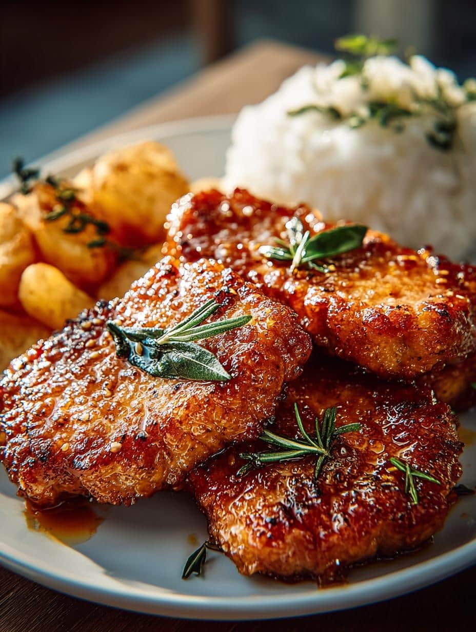 Irresistibly Juicy Air Fryer Pork Chops Recipe - Irresistibly Juicy Air Fryer - main visual representation