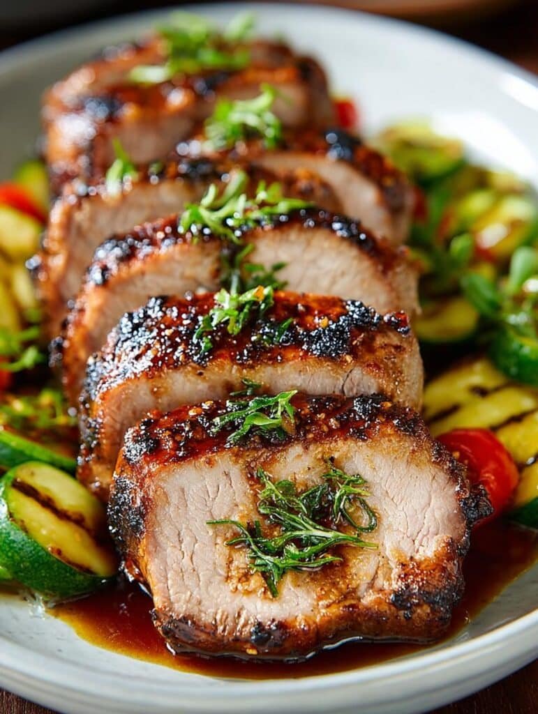Juicy Grilled Pork Tenderloin