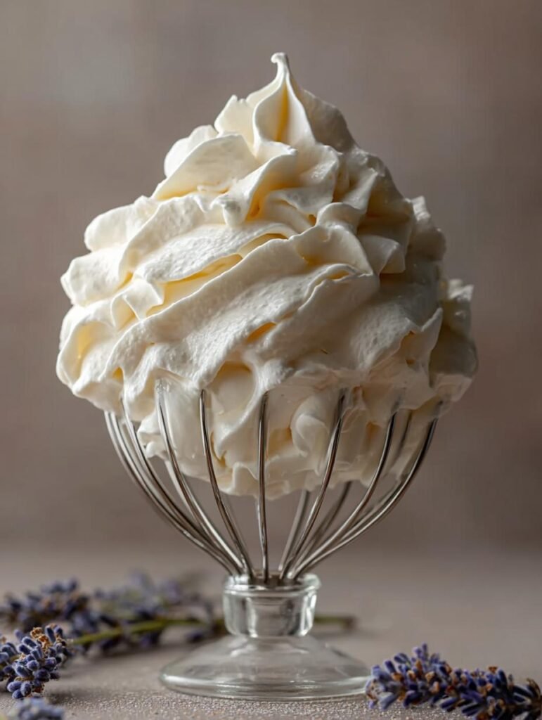Lavender Whipped Cream