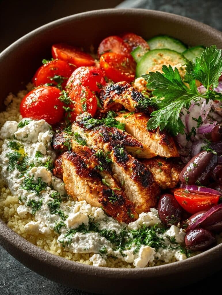 Mediterranean Chicken Bowl