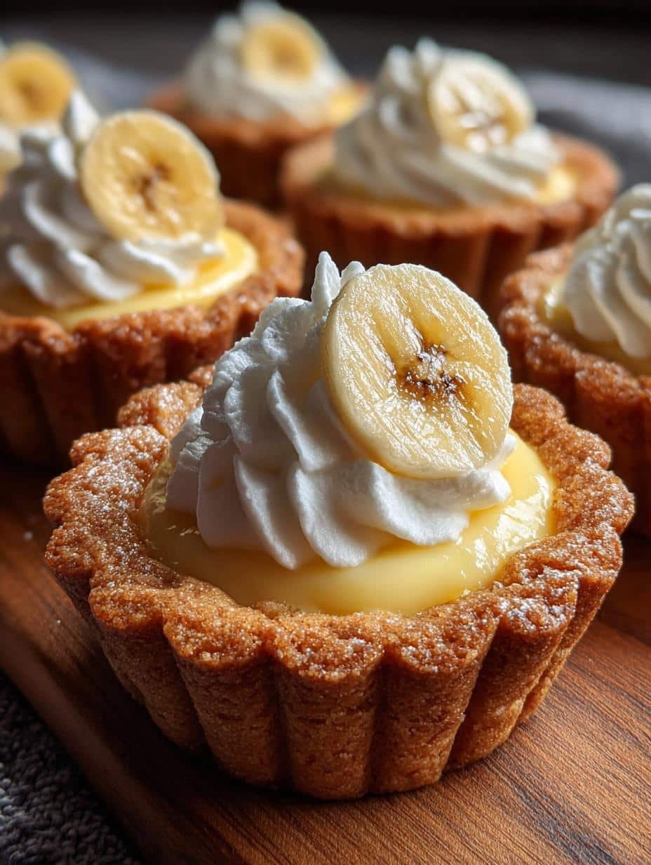 Muffin Tin Banana Cream: 12 Sweet Mini Desserts 2 Muffin Tin Banana Cream: 12 Sweet Mini Desserts - Muffin Tin Banana Cream - main visual representation