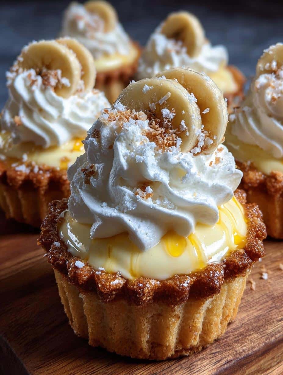 Muffin Tin Banana Cream: 12 Sweet Mini Desserts 3 Muffin Tin Banana Cream: 12 Sweet Mini Desserts - Muffin Tin Banana Cream - additional detail