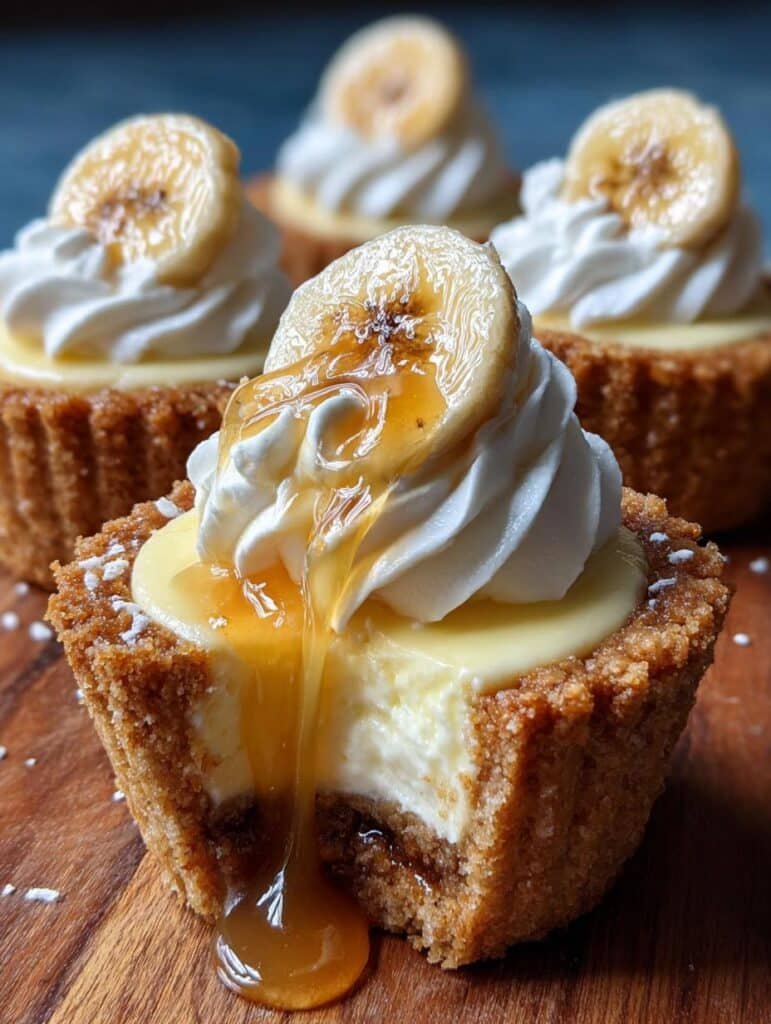 Muffin Tin Banana Cream