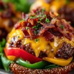Mushroom BBQ Bacon Cheeseburger: The Ultimate Flavor Combo 4 Mushroom Bbq Bacon Cheeseburger