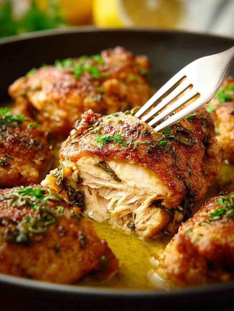 Pot Chicken Thighs