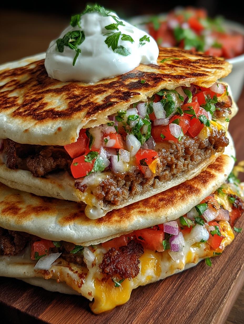 Quesadilla Burger Melts: 7 Cheesy Variations to Try 3 Quesadilla Burger Melts: 7 Cheesy Variations to Try - Quesadilla Burger Melts - additional detail