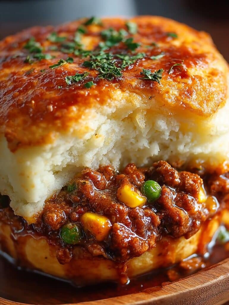 Shepherds Pie Sloppy Joes