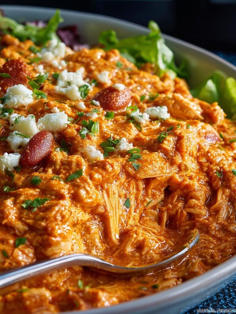 Slow Cooker Buffalo Chicken