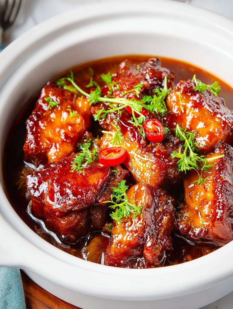 Slow Cooker Honey Garlic