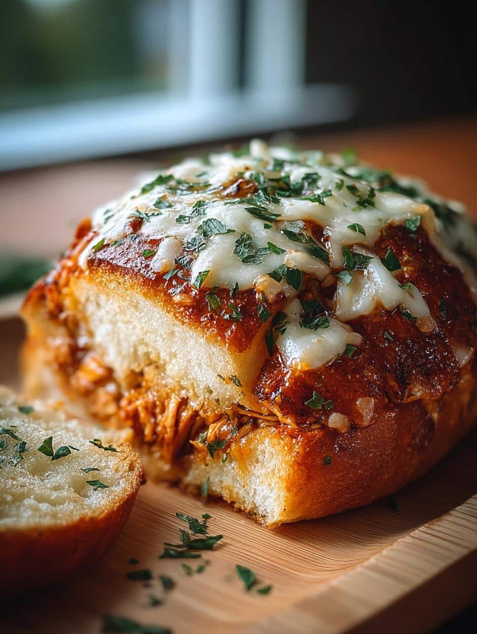 Slow Cooker Parmesan Garlic: 7 Irresistible Sandwiches - Slow Cooker Parmesan Garlic - additional detail