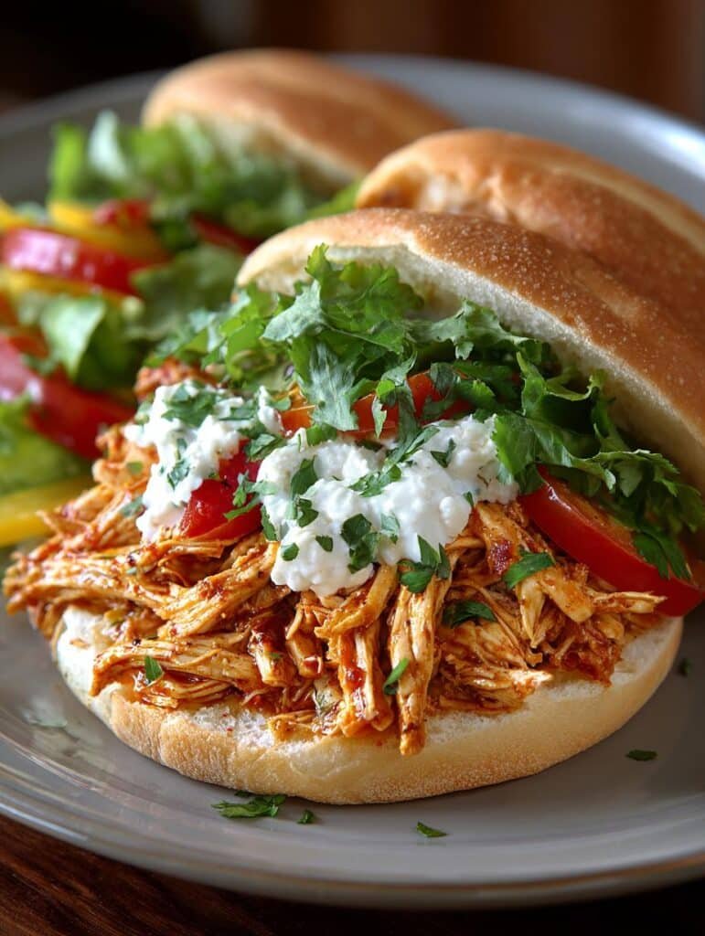 Slow Cooker Pulled Chicken