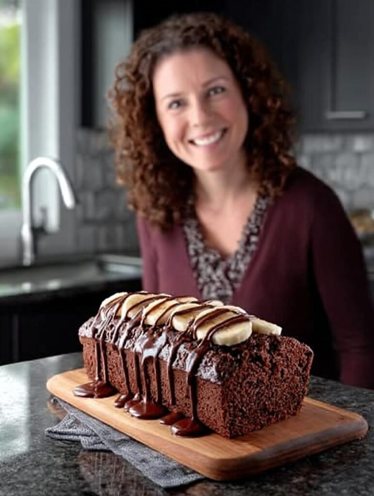 Triple Chocolate Banana Bread